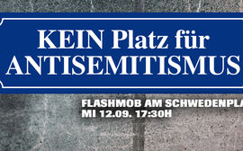 Flashmob gegen Antisemitismus