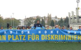 "Kein Patz für Diskriminierung" bei First Vienna FC