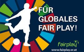 Sticker Für Globales Fair Play!